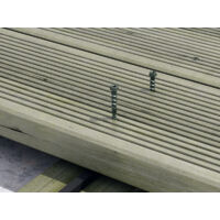 Viti Per Decking In Acciaio Inox A4 5,0 X 60 Mm Filetto Parziale - 9