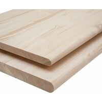 Pannello legno lamellare monostrato abete stondato mm 24 x varie misure x 2450 dimensione disponibile: mm 24 x 300 x 2450
