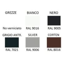 Gamba tavolo in ferro mod time square cm h 72 x 72 x 10 grezza o