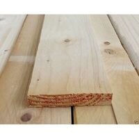 Tavola grezza carpenteria in legno abete cm 2,5 x 6 x 300 - metri 3