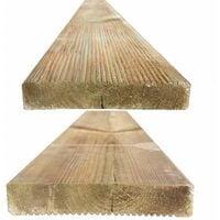 Pavimento decking da esterno legno pino impregnato autoclave mm 28 x 145 x 3000