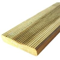 Pavimento decking da esterno legno pino impregnato autoclave mm 20 x 90 x 3000