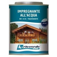 Vernice impregnante all'acqua rioverde legno interno esterno colore impregnante: rm 1710 rovere formato confezione: 2,500 lt