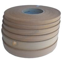 Bordo tranciato legno tanganika precollato 100 mt da 22 - 30 - 50 mm dimensione disponibile: mm 30