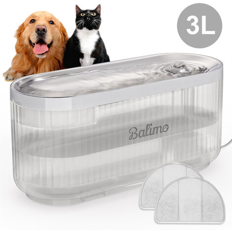 Fontaine A Eau Pour Chat En Acier Inoxydable 2l Distributeur D Eau Pour Chien Fontaine Pour