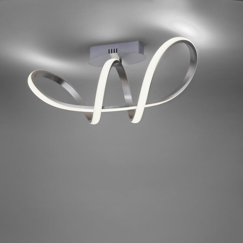 Leuchten Direkt LED Deckenleuchte Maria in Aluminium 18W 950lm