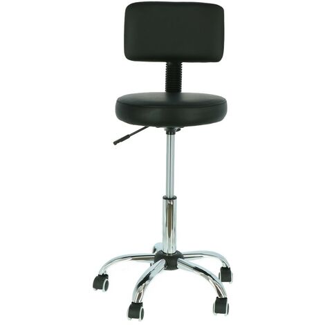 con rotelle 10 cm di Imbottitura Sgabello da Lavoro Sgabello Girevole Sgabello Sgabello per Salone estetico Sgabello per ambulatorio Medico Verde 8 Colori Diversi Rotazione Libera di 360° 
