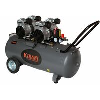 compressore kibani silenzioso 100 litri nuovo modello " senza olio " 0-8 bar / 116 psi