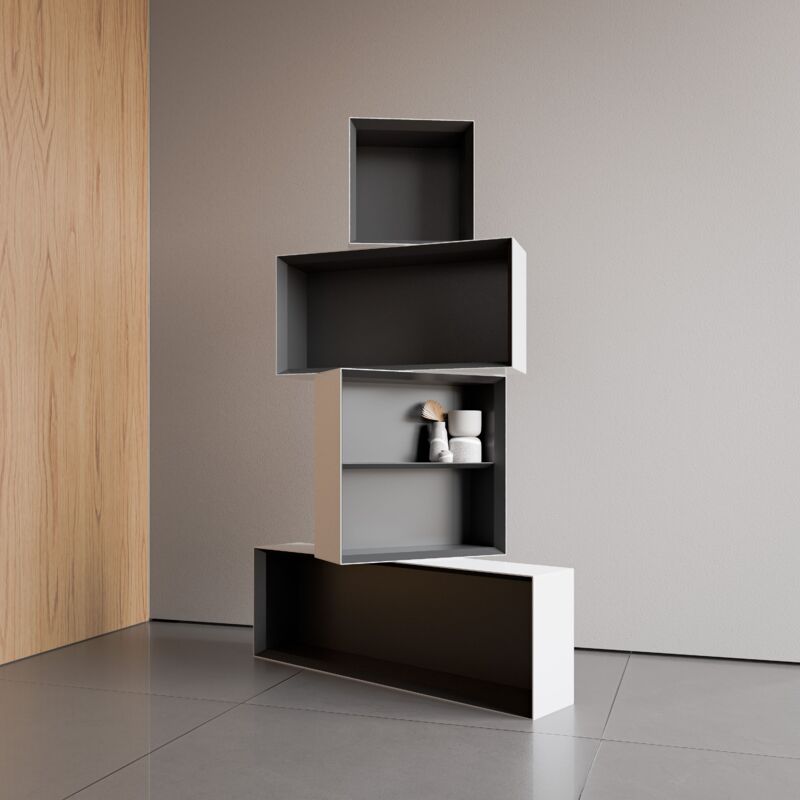 Étagère Murale De Salle De Bain En Aluminium Doré - Mon étagère Murale