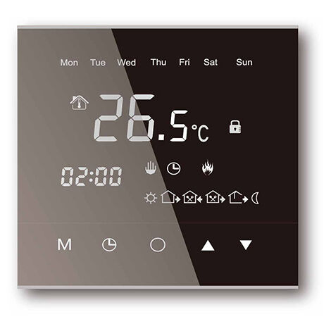 BERNSTEIN - Thermostat pour chauffage au sol électrique avec écran tactile - WL-6T