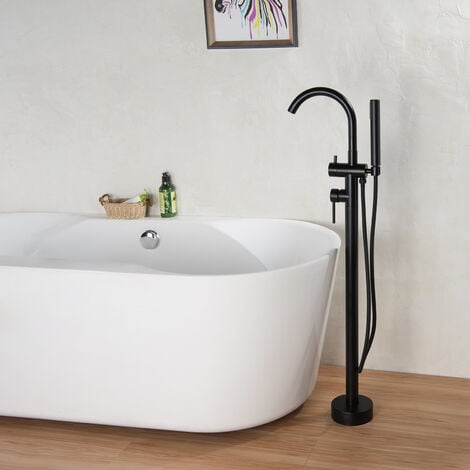 BERNSTEIN - Robinet mitigeur de luxe sur pied 8028B en noir