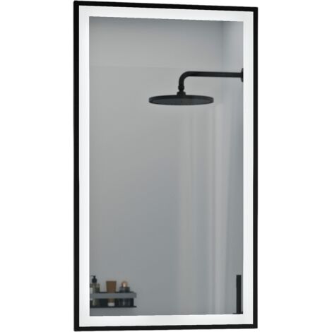 Miroir de salle de bain ovale Schaere - Miroir Design - Siècle des Lumières indirect