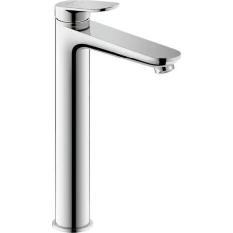 Mitigeur lavabo DUVARIT Wave XL sans vidage chromé brillant