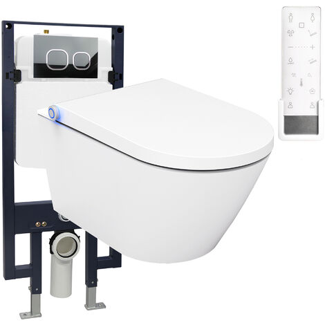 Bernstein B Ti Support Toilettes Japonaises C Ramique Blanc Wc Lavant Japonais T L Commande