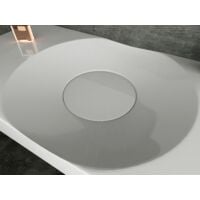 Vasque design à poser ou à suspendre BS6059 en blanc - 100 x 48 x 10 cm