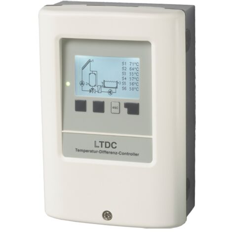Centralina elettronica per impianti solari Sorel LTDC completa di nr.3 sonde (1/3)