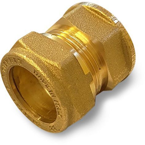Raccordo dritto a compressione rame filetto F, varie dimensioni 18 x 3/4"
