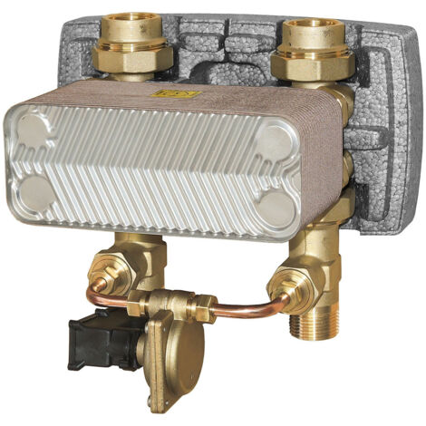 Gruppo compatto di scambio termico Modufresh Basic per produzione istantanea di ACS (1/3)