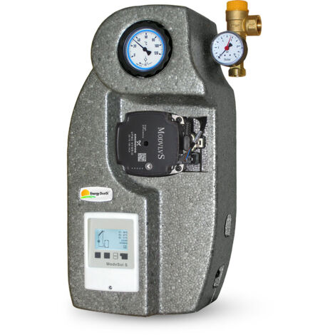 Modulo solare monovia con circolatore Grundfos UPM3 Hybrid 25-70 e centralina integrata precablata STDC (1/5)