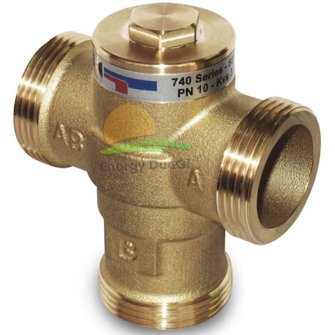 Valvola anticondensa termostatica da 1" M  taratura 60oC- fino a 32 kW (1/4)