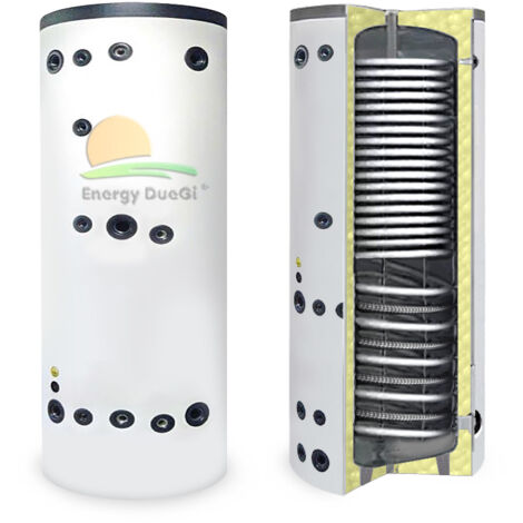 Termoaccumulo combinato alte prestazioni per pompe di calore Smartwarm HP - 300L (1/2)