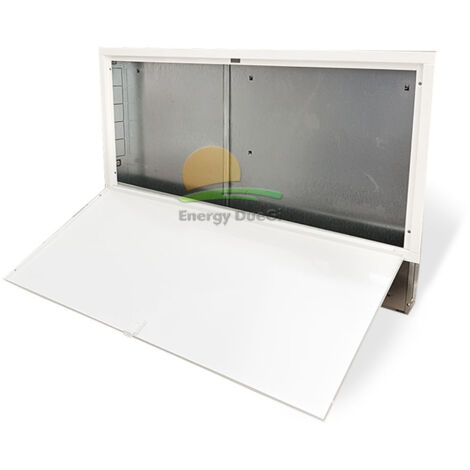 Cassetta in metallo zincato per collettori da 1" e 1"1/4 - 1000 x 630 x 110 150 mm (1/2)