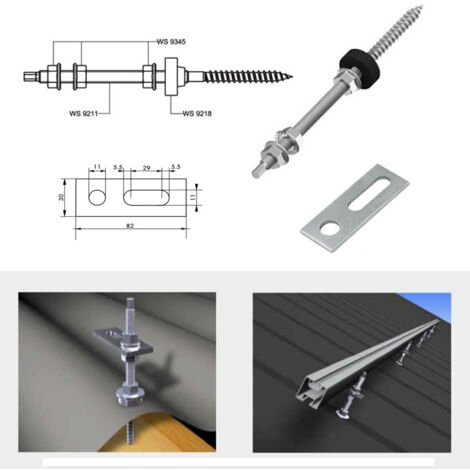 Staffa A Bicchiere Per Pali E Travi 10.1 X 10.1 X 15 Cm - Foto 6