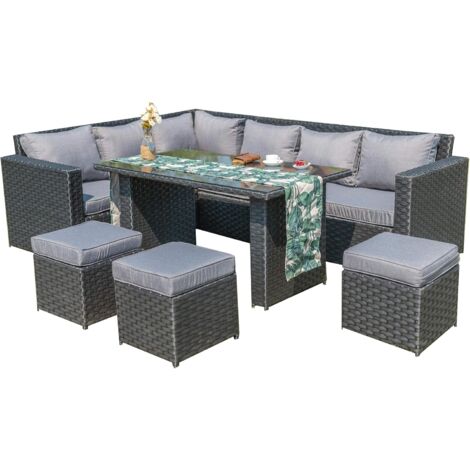 barcelona rattan sofa set