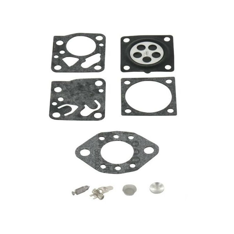 QAZAKY RK-88HL Kit de reconstruction de carburateur compatible avec Tillotson RK-113HL RK-114HL 08 09 070 090 Tronçonneuse TS350 TS360 tronçonneuse Tondeuse Souffleur Homelite WIZ ZIP Poulan Toro