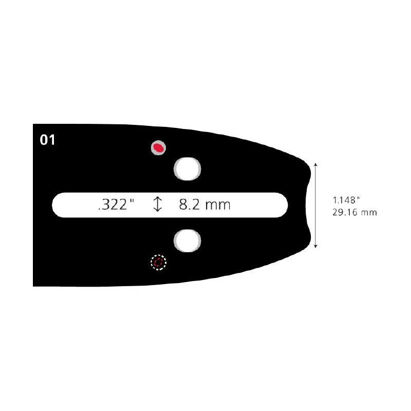 45 cm 3/8P 1,3mm 62 talons Picco micro 3 chaîne tronçonneuse Stihl