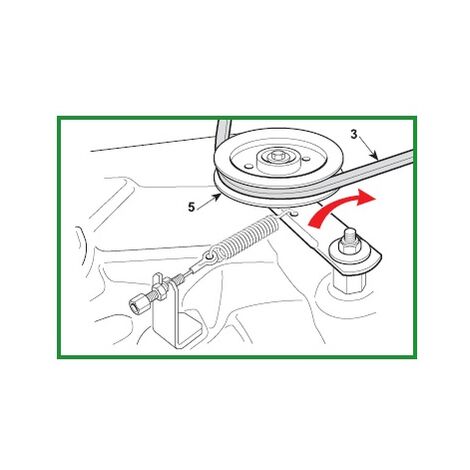 RESSORT DE TENSION DE CHAINE POUR ROTOVATOR