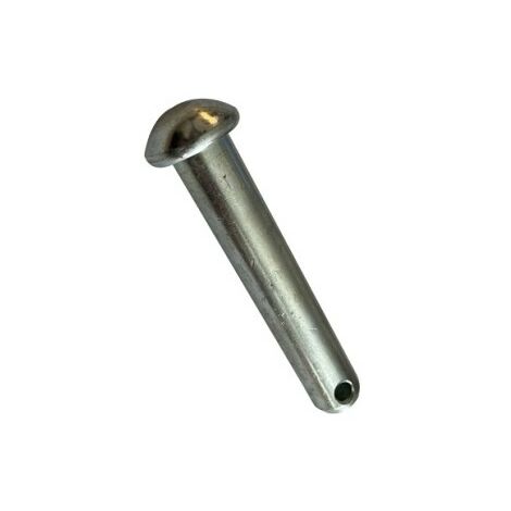 131024100300 – Axe de goupille – Longueur 100mm – Acier inoxydable – Pour fixation sur modèles ISEKI