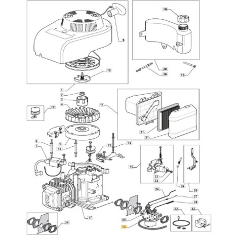 Tuyau de carburant moteur modèles 483R SV200 STIGA 118550340/0