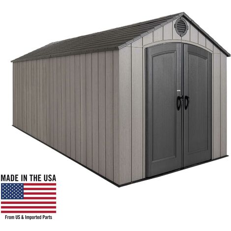 Lifetime 8 Ft. x 17.5 Ft. Outdoor Storage Shed (1/5)