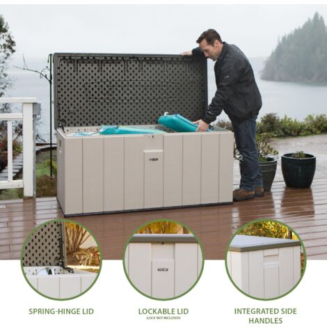 Outdoor Storage Shed Costco Cushion Storage Costco's Lifetime 165