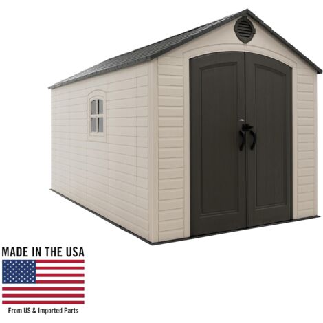Lifetime 8 Ft. x 15 Ft. Outdoor Storage Shed (1/5)