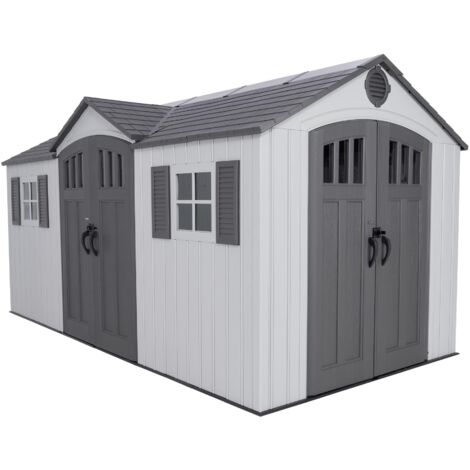 Lifetime Dual Entry 15’ x 8’ Shed (1/5)