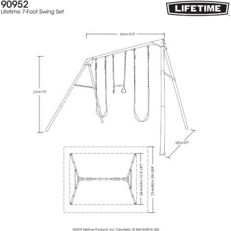 Orbiter sales swing set