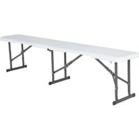 Lifetime 6-Foot Fold-In-Half Bench (Light Commercial)