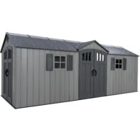 Lifetime 20 x 8 Foot Outdoor Storage Shed