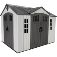 Lifetime 10 Ft. X 8 Ft. Dual Entry Garden shed