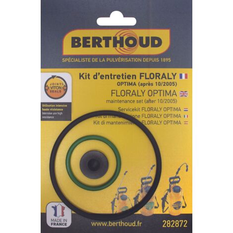 Kit joints de pompe Floraly Optima - BERTHOUD
