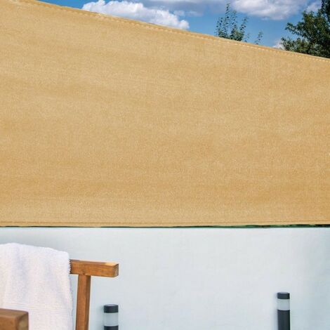 MALLA EXTRA PARA VALLADOS COLOR CAÑA (1X25 METROS) (1/2)