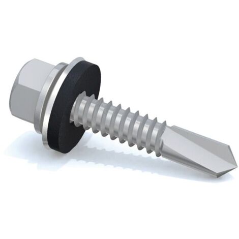 TORNILLO ESPECIAL PARA UNION PLACAS POLIESTER Y POLICARBONATOS CALIDAD : ISO.15480