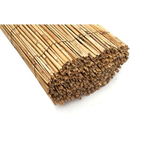 cañizo  Natural Rollo De 1 X 5 Metros  unidas entre sí mediante alambre plastificado