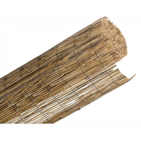 cañizo Natural Rollo De 1,5 X 5 Metros unidas entre sí mediante alambre plastificado