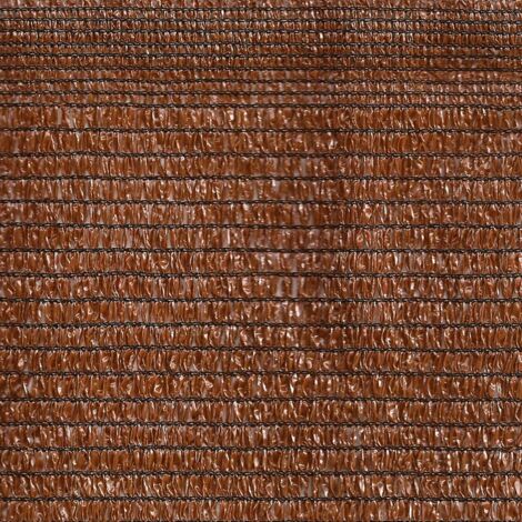 MINI ROLLO  DE MALLA DE SOMBREO  MARRON 1X5 M