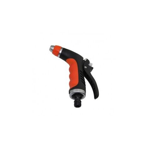 PISTOLA PARA MANGUERA METALICA CON CHORRO PULSADOR