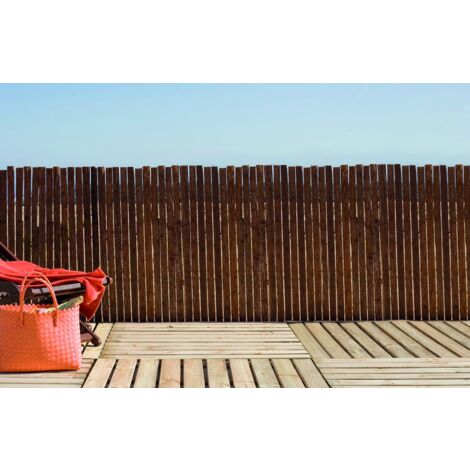 Faura - Corteza Natural - Simple Cara Corteza para cerramiento de Jardín 1,5x3m - 1,5x3m -