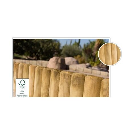Faura - Bordura Flexible de madera  30x5x200 cm. -   30x5x200 cm. -